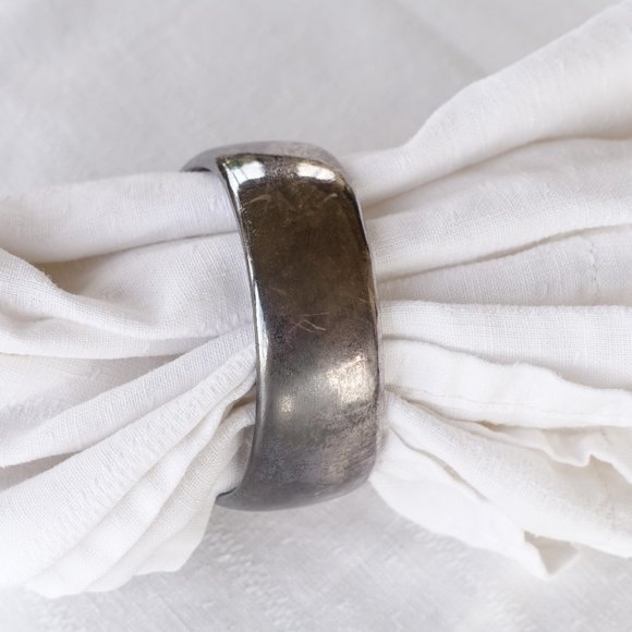 David Varsano 79g Chunky Sterling Electroform Bracelet 60s Mod - Picture 7 of 15